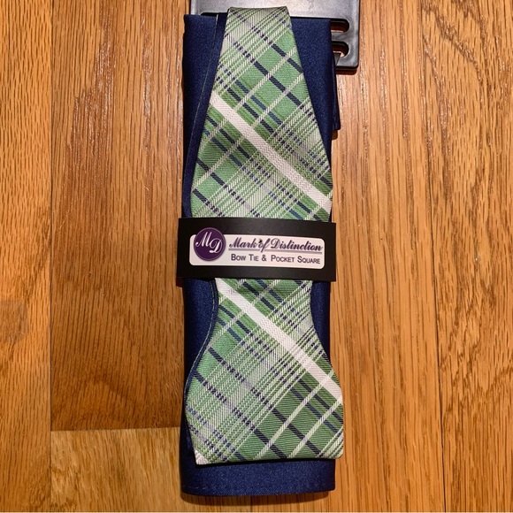 mark of distinction Other - Prom - Mark of Distinction Bow tie with matching pocket square